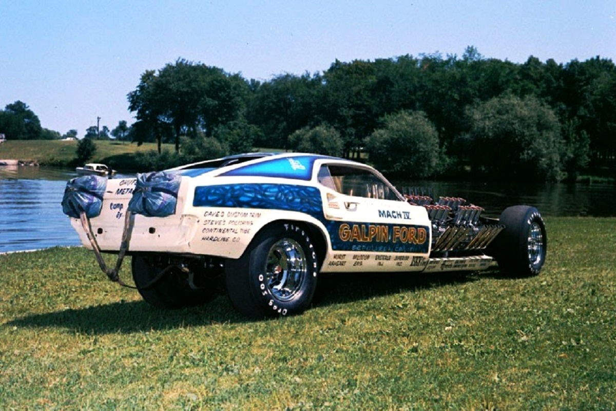 FORD MUSTANG MACH IV HOT ROD, foto 4