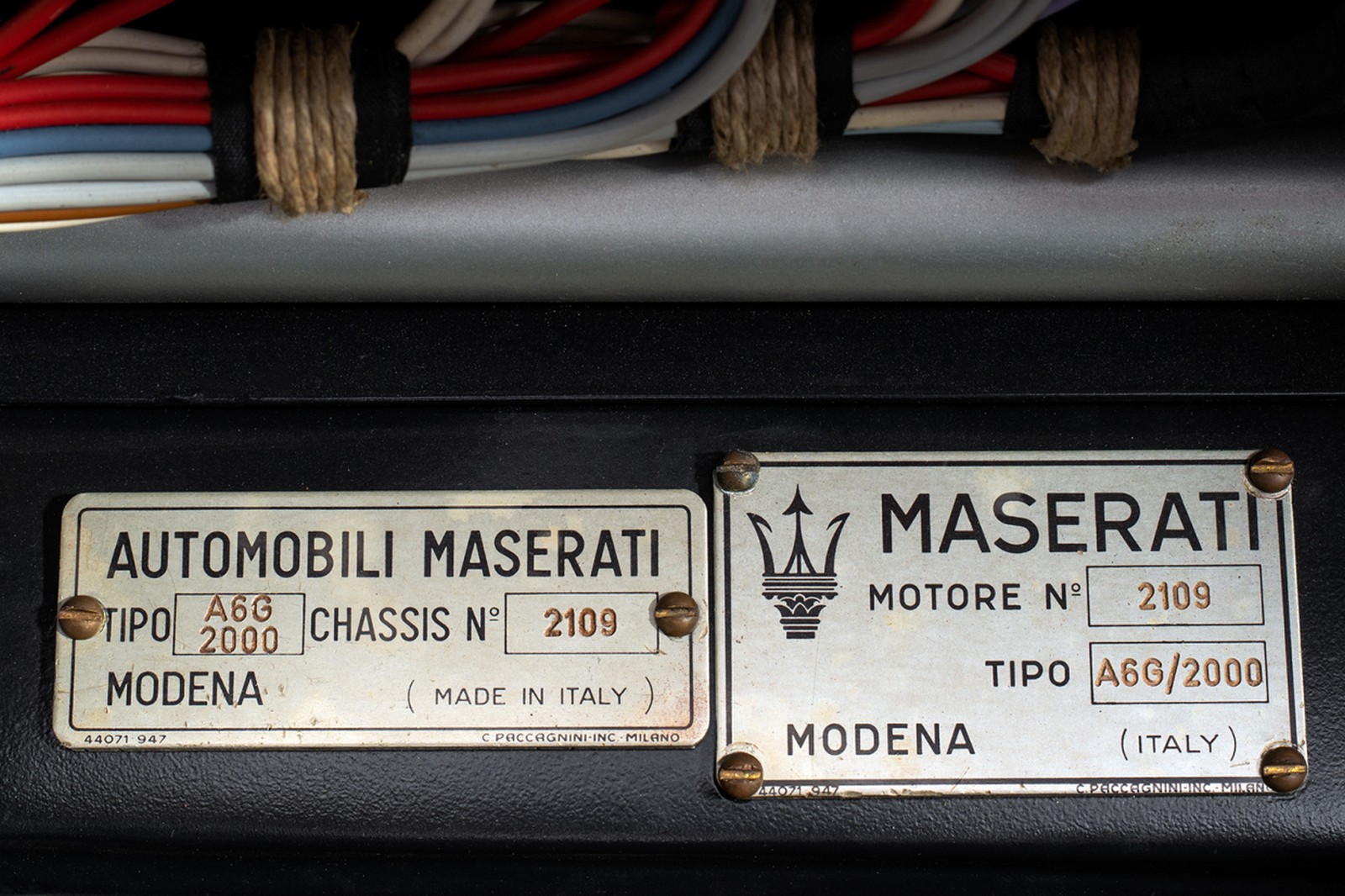 1955 - MASERATI A6GCS FRUA ROADSTER, foto 18