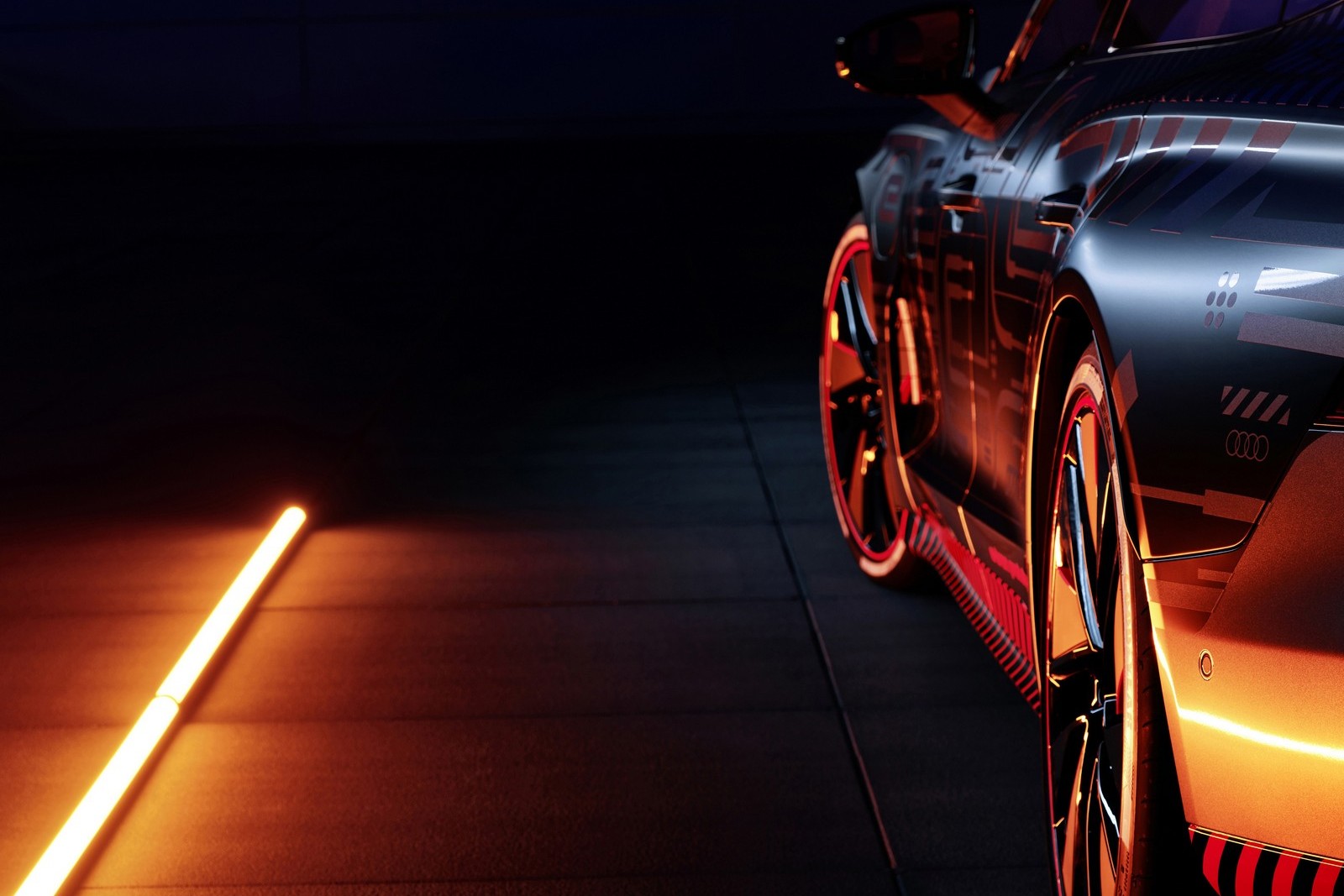 AUDI E-TRON GT TEASER, foto 54
