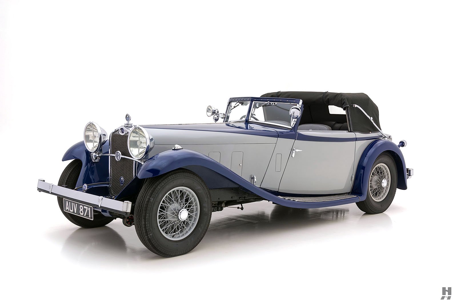 1933 - DELAGE D8 S FERNANDEZ & DARRIN CABRIOLET, foto 1