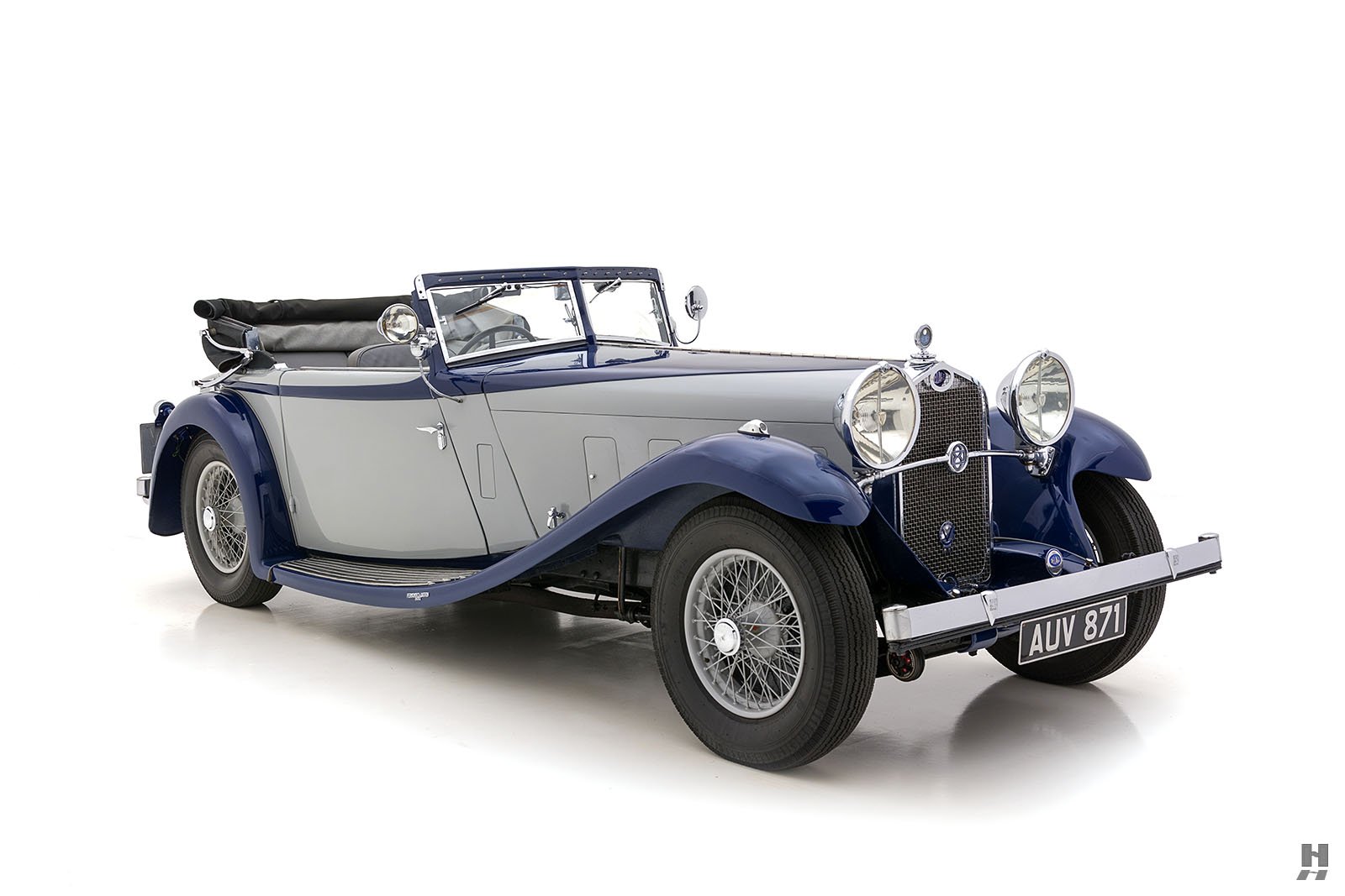 1933 - DELAGE D8 S FERNANDEZ & DARRIN CABRIOLET, foto 2