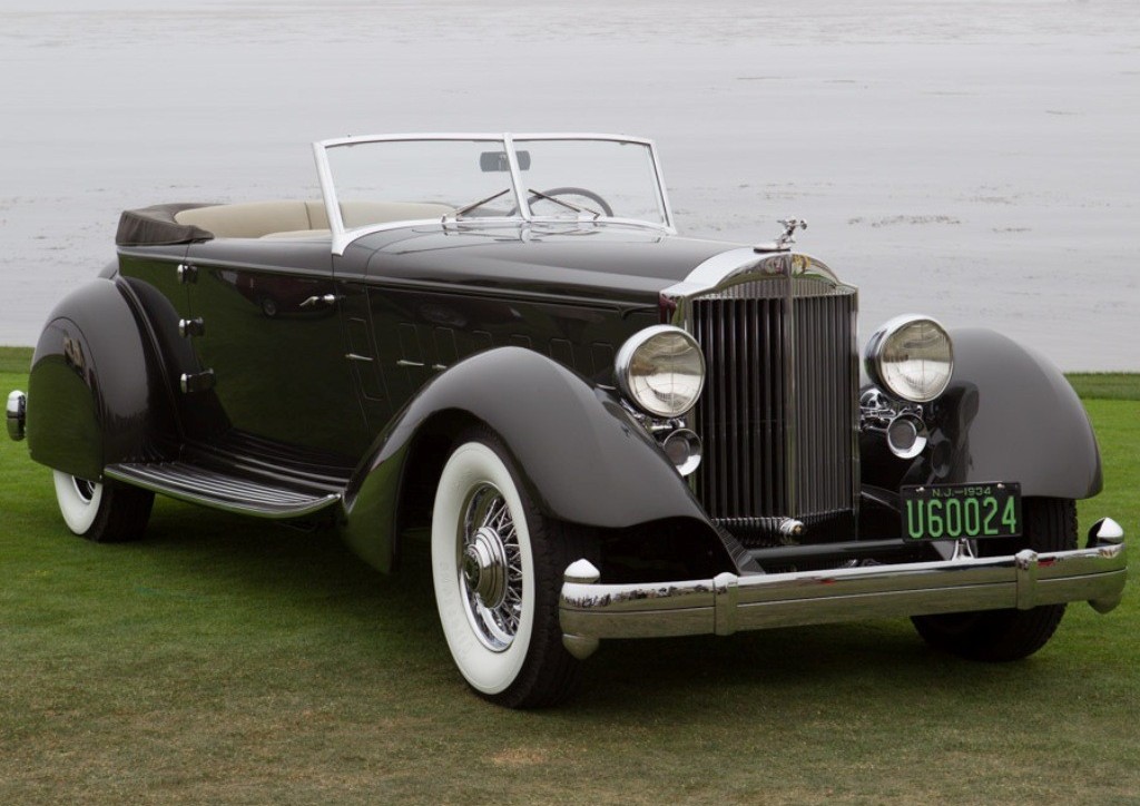 1934 - PACKARD 1108 TWELVE DIETRICH CONVERTIBLE VICTORIA, foto 2