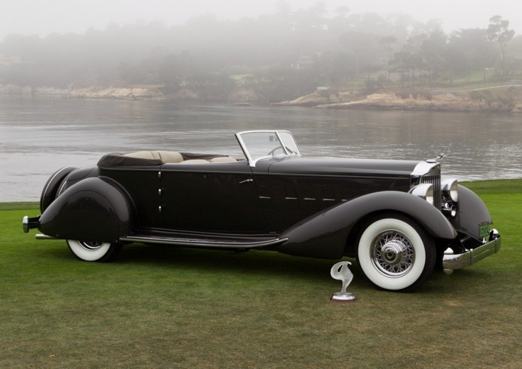 1934 - PACKARD 1108 TWELVE DIETRICH CONVERTIBLE VICTORIA, foto 3