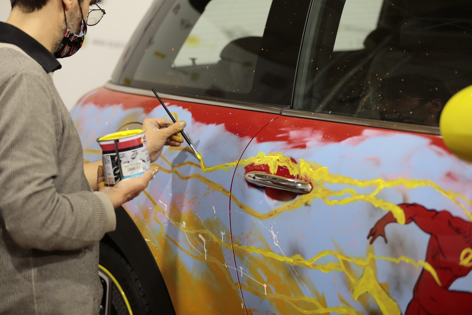 MINI COOPER SE ‘THE FLASH’ TRIBUTE, foto 19
