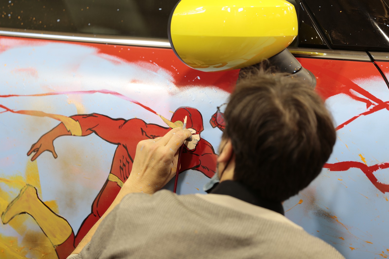 MINI COOPER SE ‘THE FLASH’ TRIBUTE, foto 20