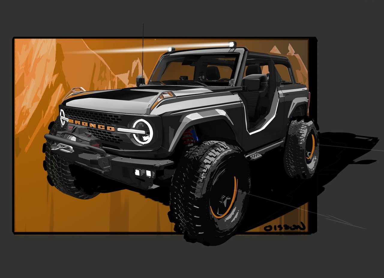 FORD BRONCO BADLANDS SASQUATCH 2-DOOR CONCEPT, foto 12
