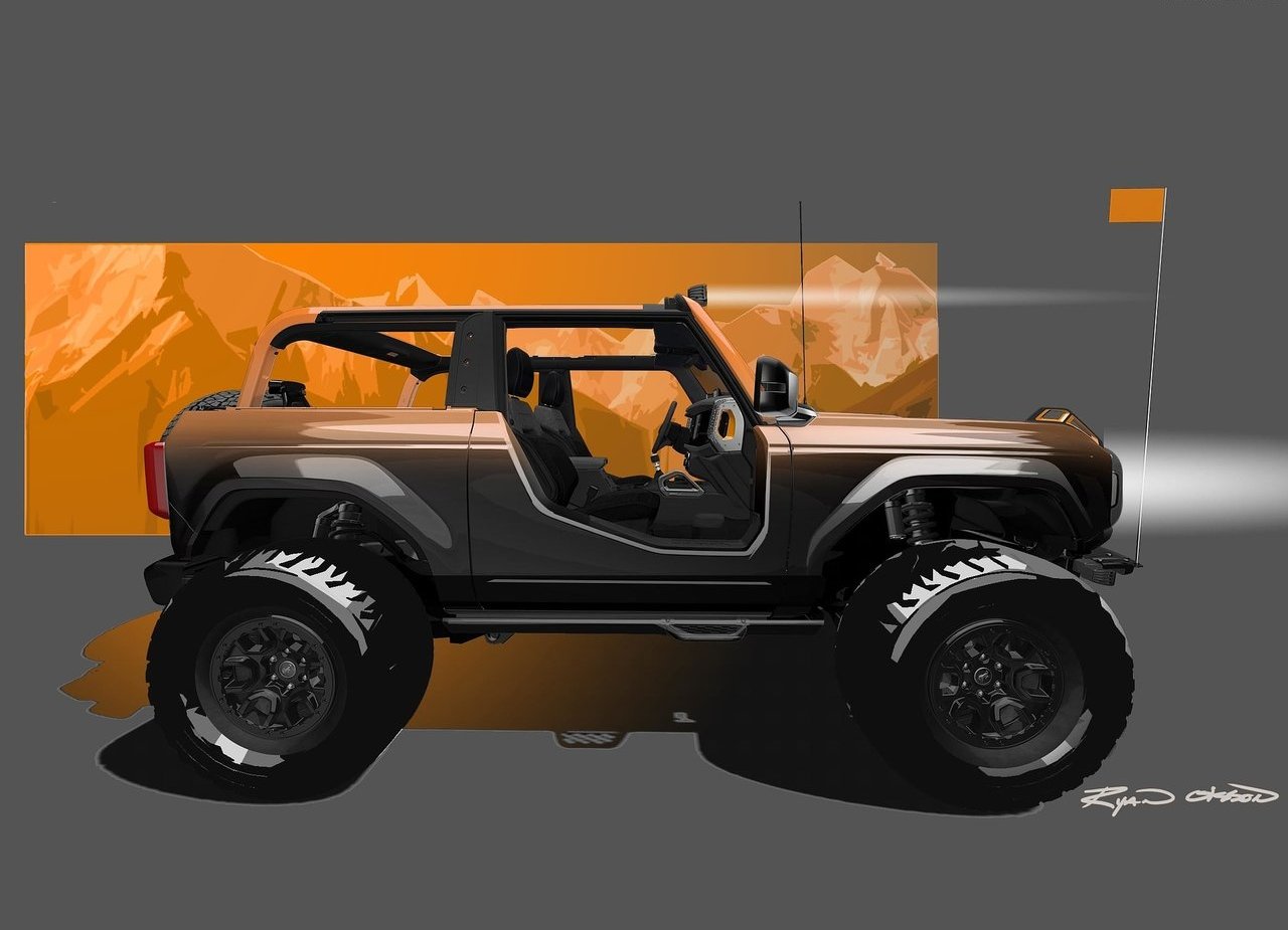 FORD BRONCO BADLANDS SASQUATCH 2-DOOR CONCEPT, foto 13