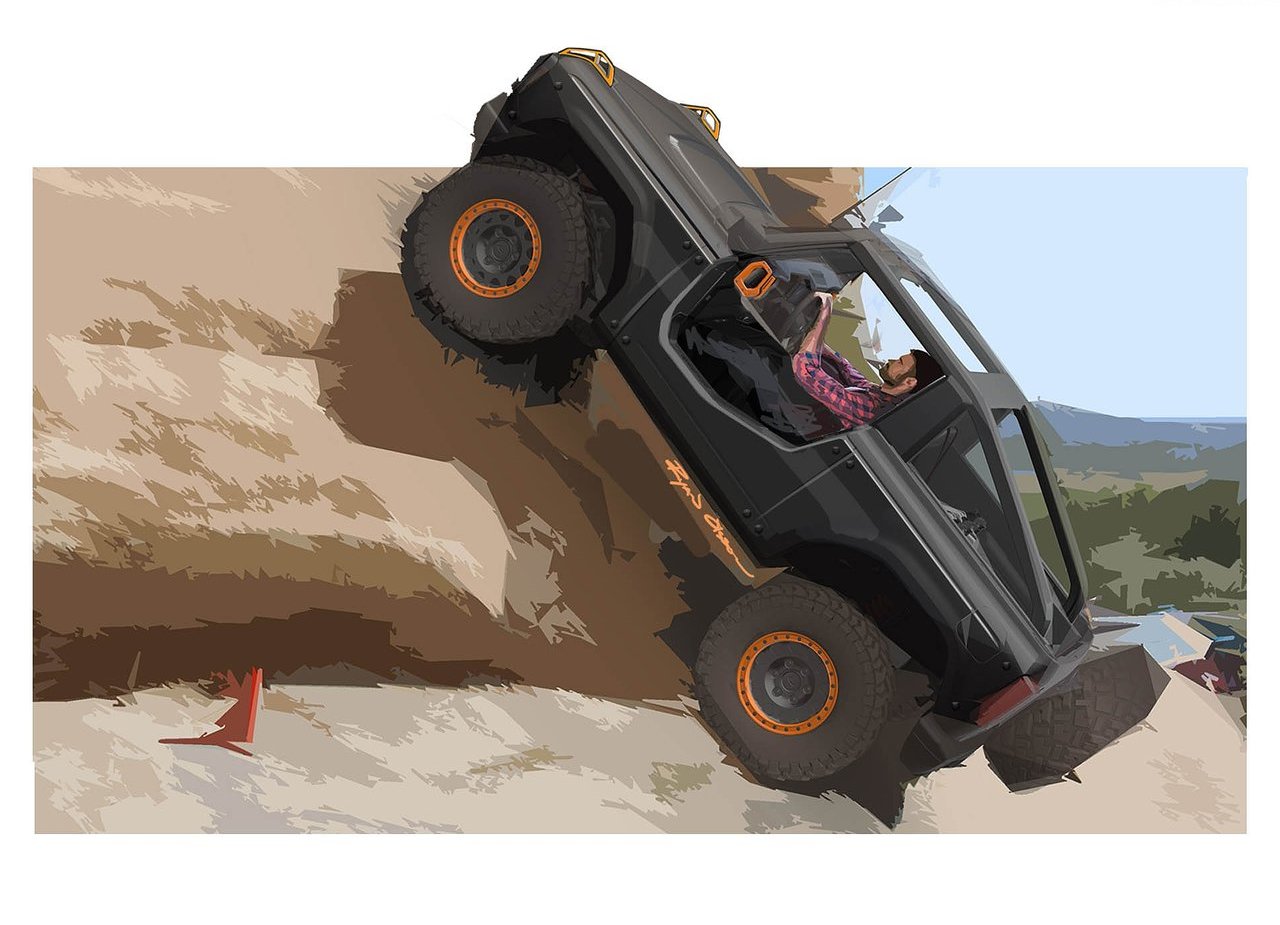 FORD BRONCO BADLANDS SASQUATCH 2-DOOR CONCEPT, foto 15