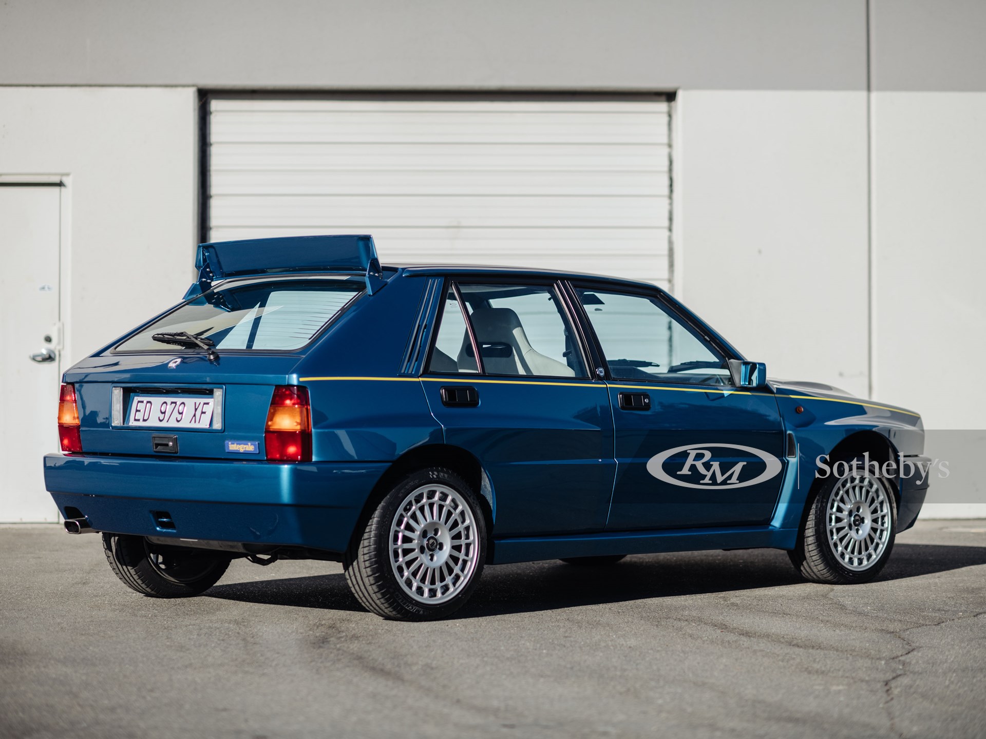 1995 - LANCIA DELTA HF INTEGRALE EVO 2 BLEU LAGOS, foto 2