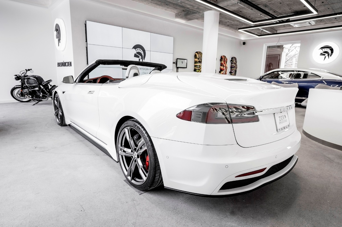 2021 - TESLA MODEL S CONVERTIBLE BY ARES DESIGN, foto 3