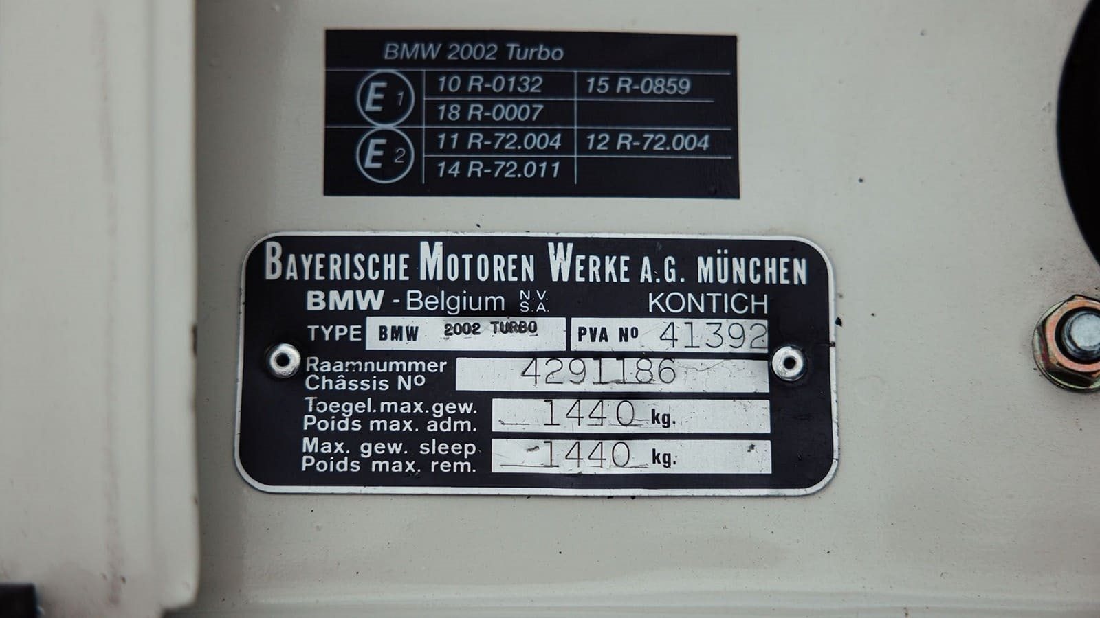 1974 - BMW 2002 TURBO, foto 187