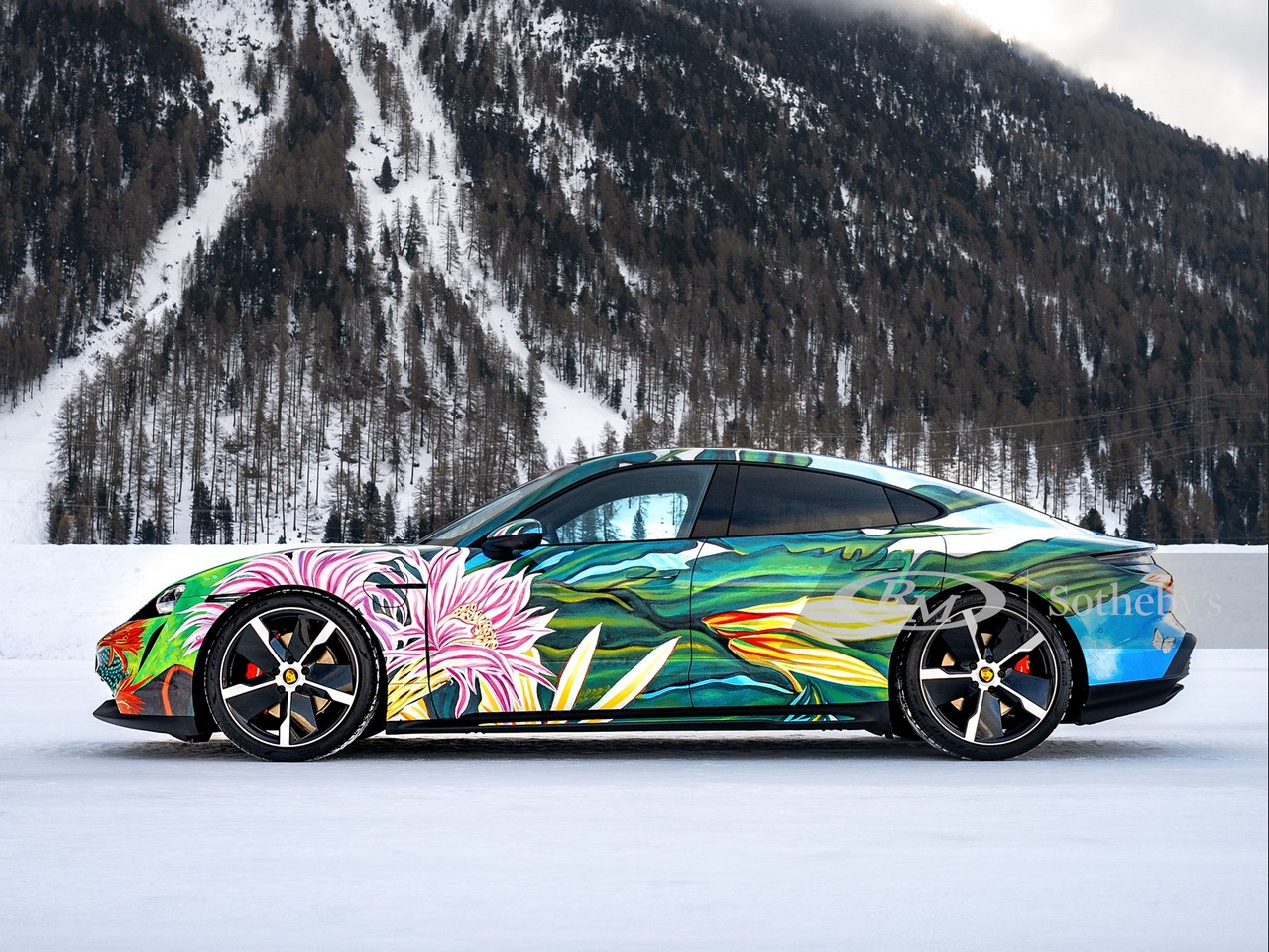 2021 - PORSCHE TAYCAN ART CAR BY RICHARD PHILLIPS, foto 4