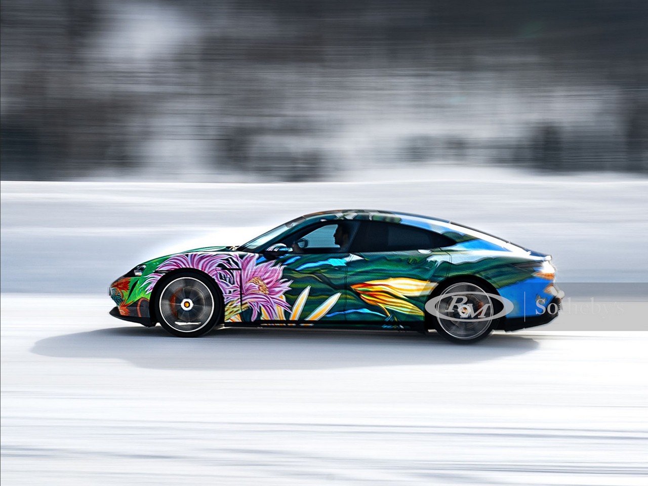 2021 - PORSCHE TAYCAN ART CAR BY RICHARD PHILLIPS, foto 10