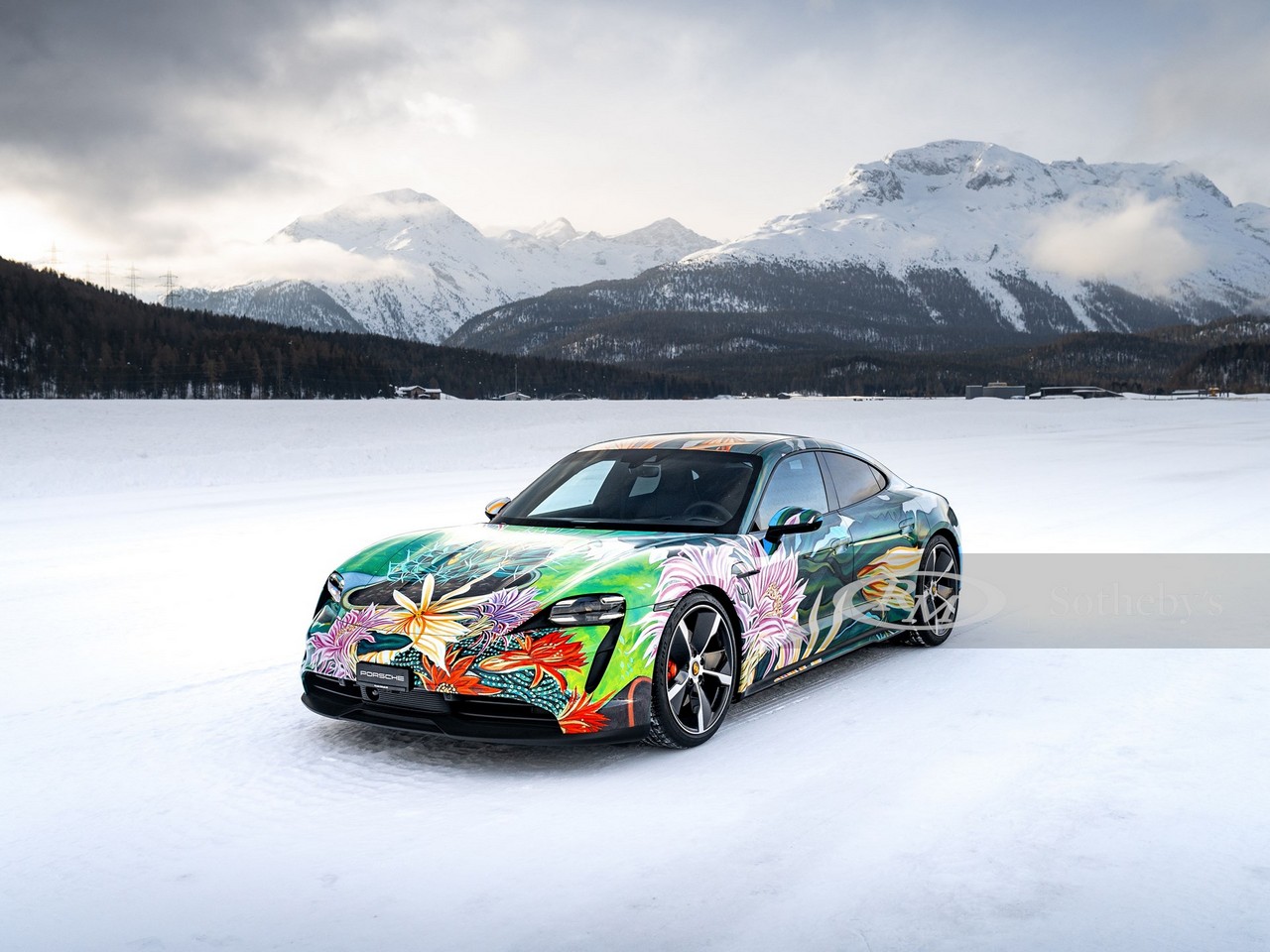 2021 - PORSCHE TAYCAN ART CAR BY RICHARD PHILLIPS, foto 11