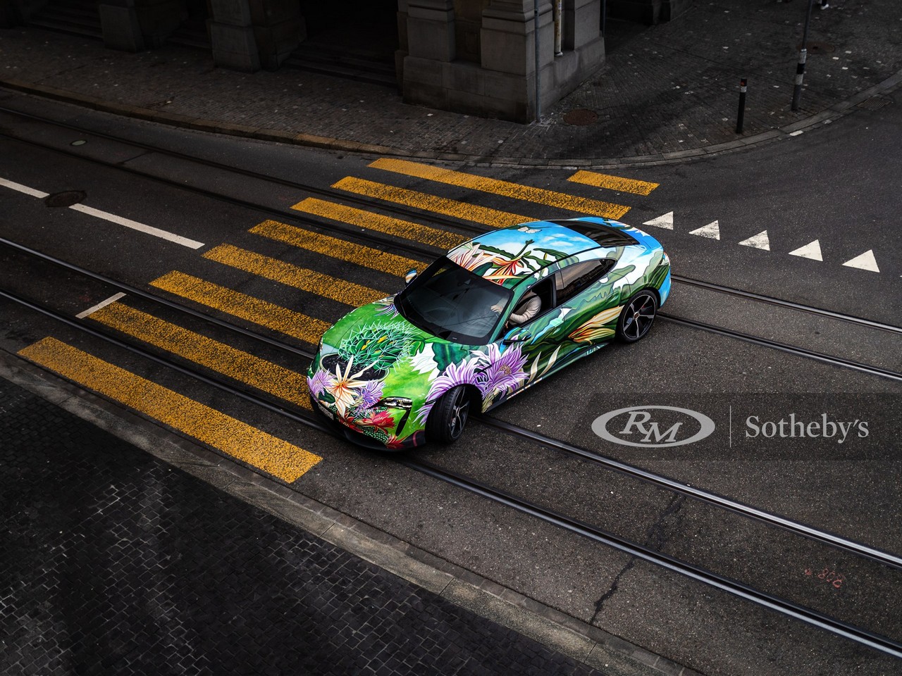 2021 - PORSCHE TAYCAN ART CAR BY RICHARD PHILLIPS, foto 13