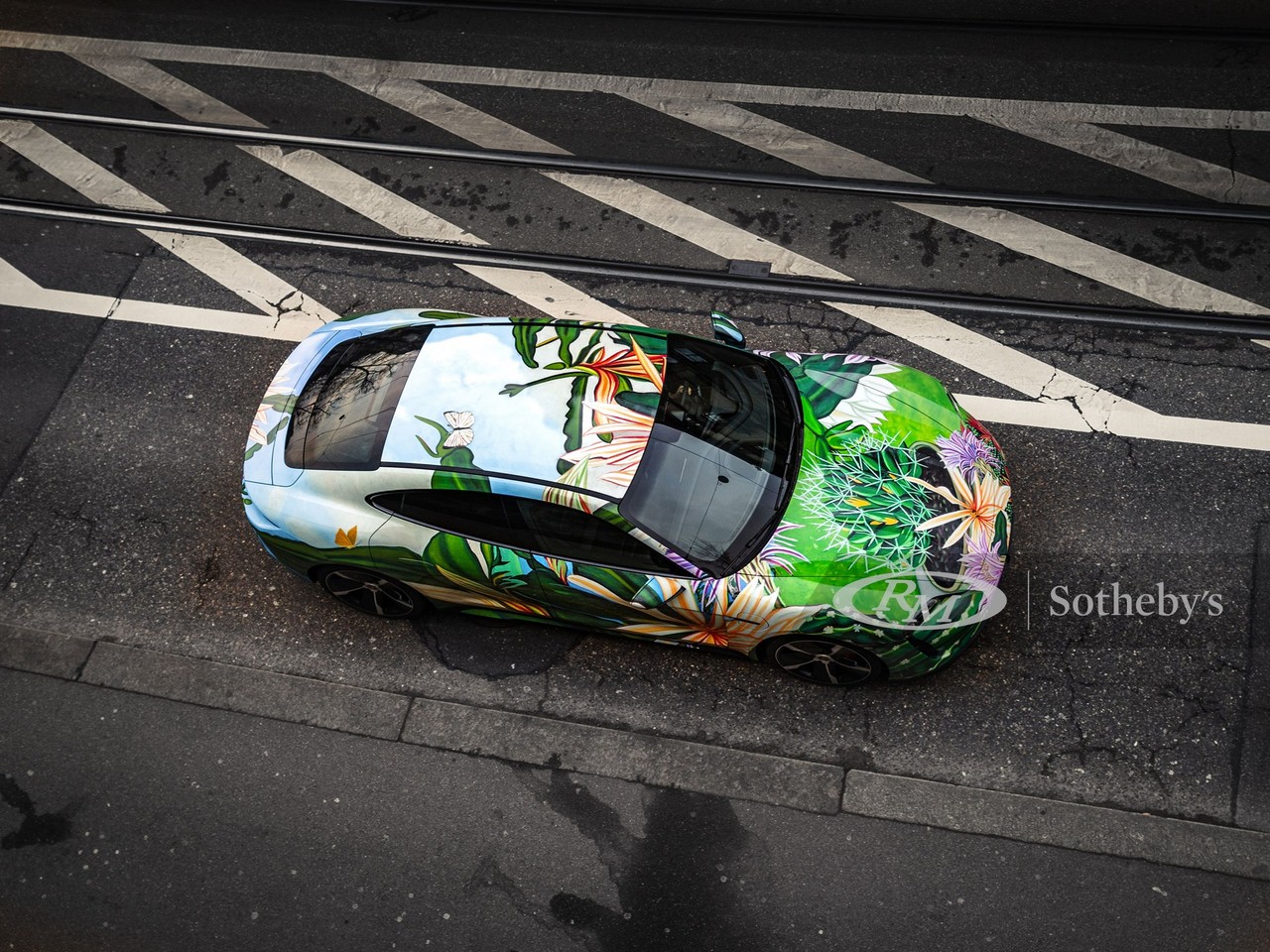 2021 - PORSCHE TAYCAN ART CAR BY RICHARD PHILLIPS, foto 15