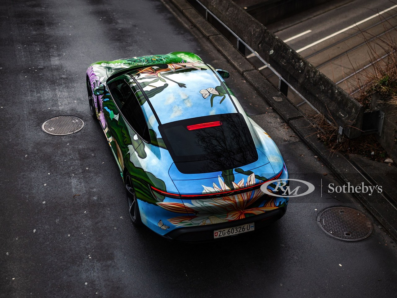 2021 - PORSCHE TAYCAN ART CAR BY RICHARD PHILLIPS, foto 16