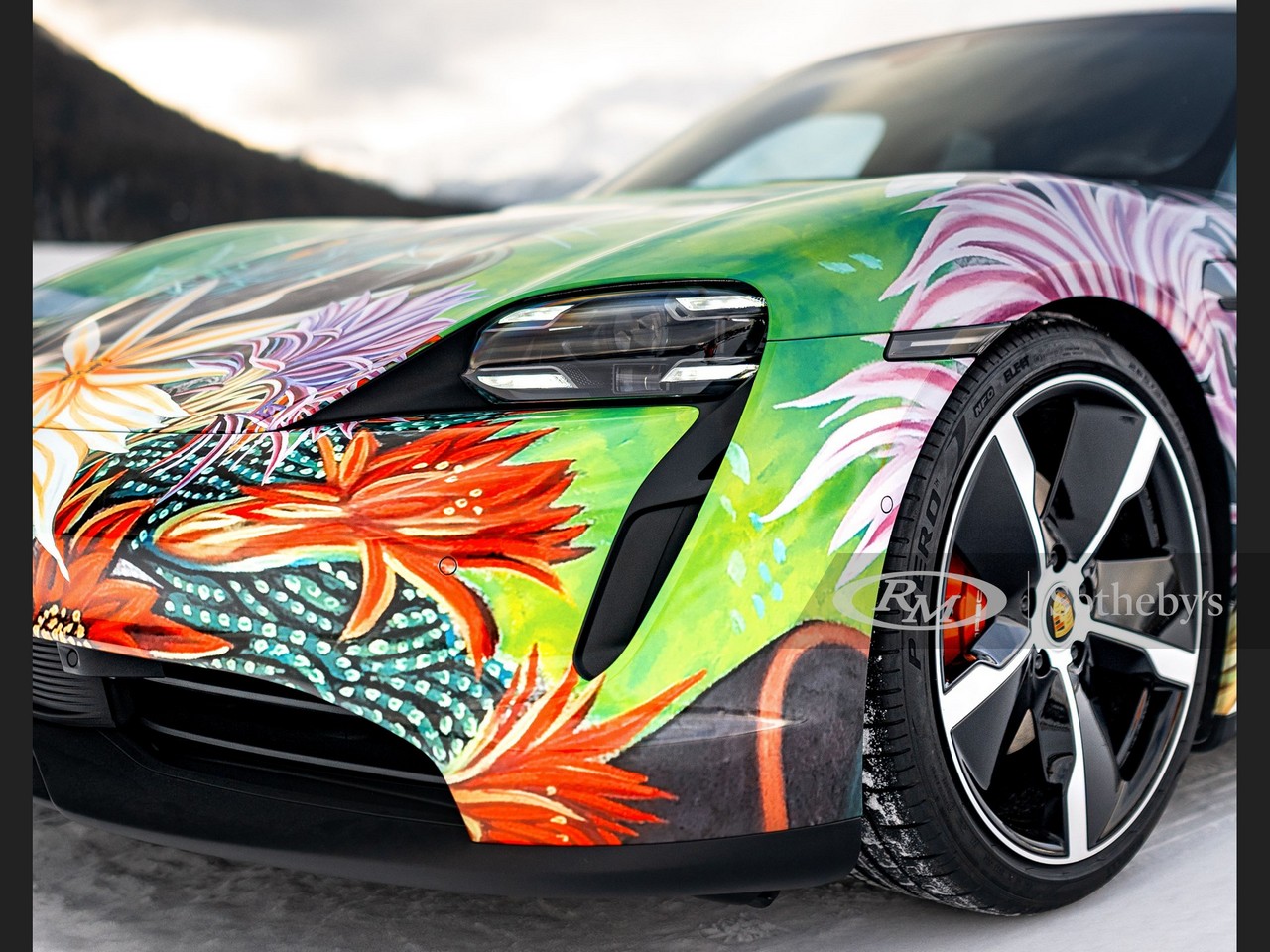2021 - PORSCHE TAYCAN ART CAR BY RICHARD PHILLIPS, foto 22