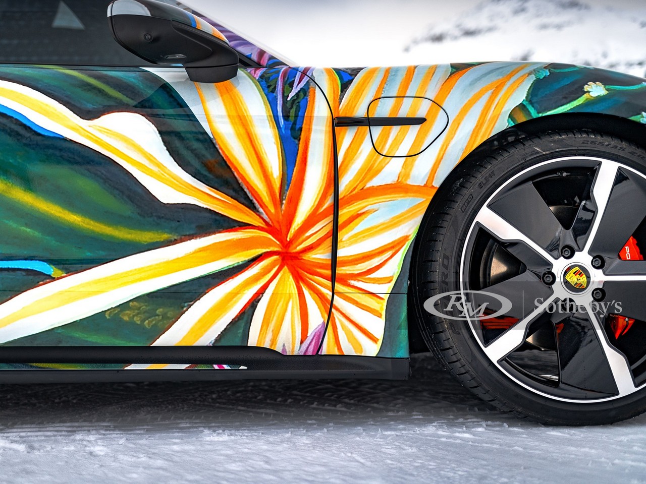 2021 - PORSCHE TAYCAN ART CAR BY RICHARD PHILLIPS, foto 25