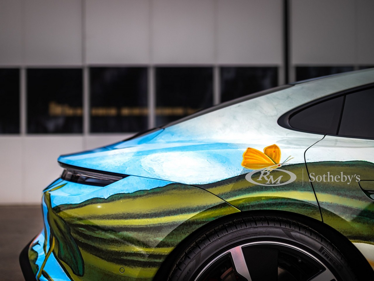 2021 - PORSCHE TAYCAN ART CAR BY RICHARD PHILLIPS, foto 26