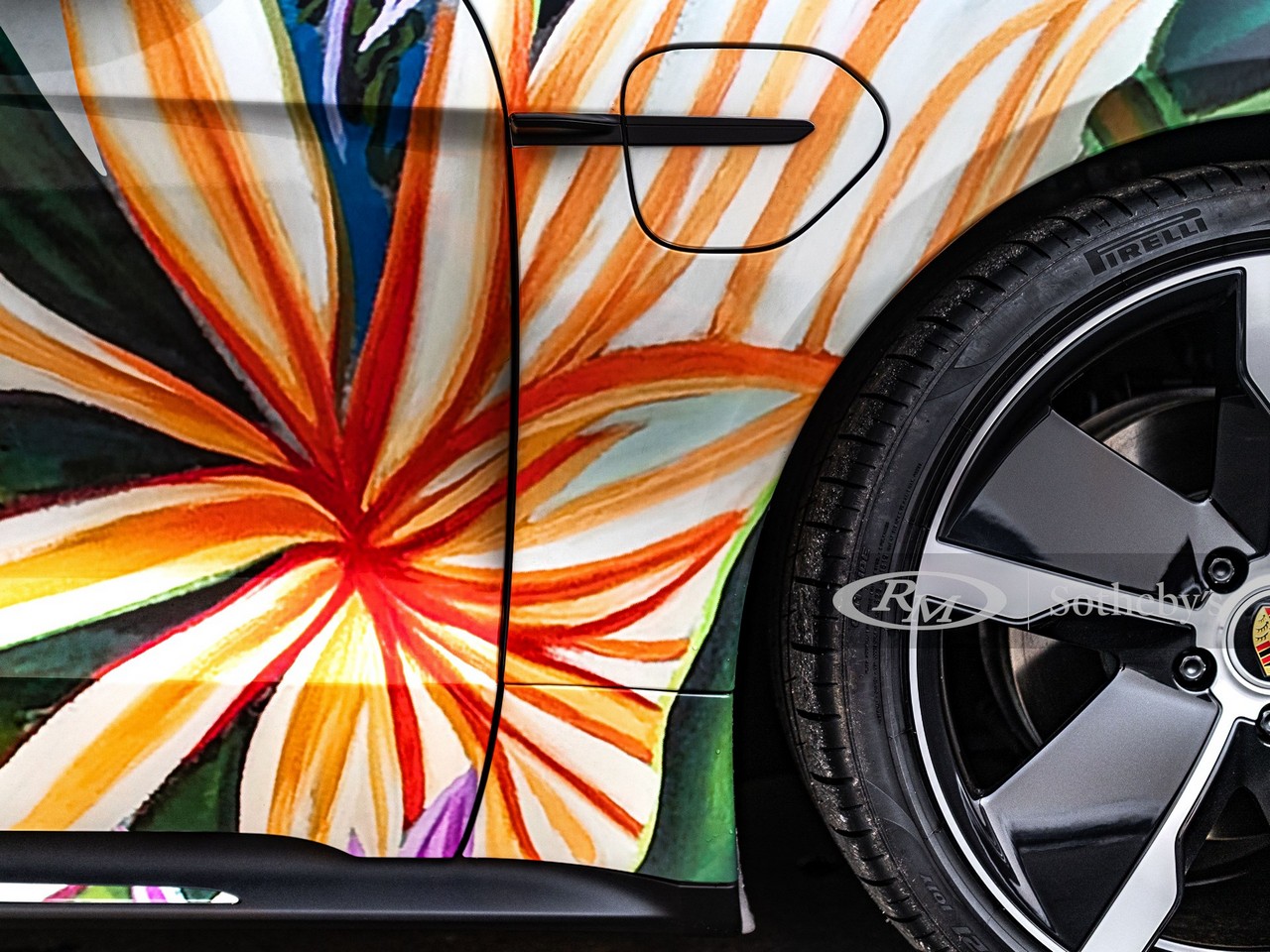 2021 - PORSCHE TAYCAN ART CAR BY RICHARD PHILLIPS, foto 28