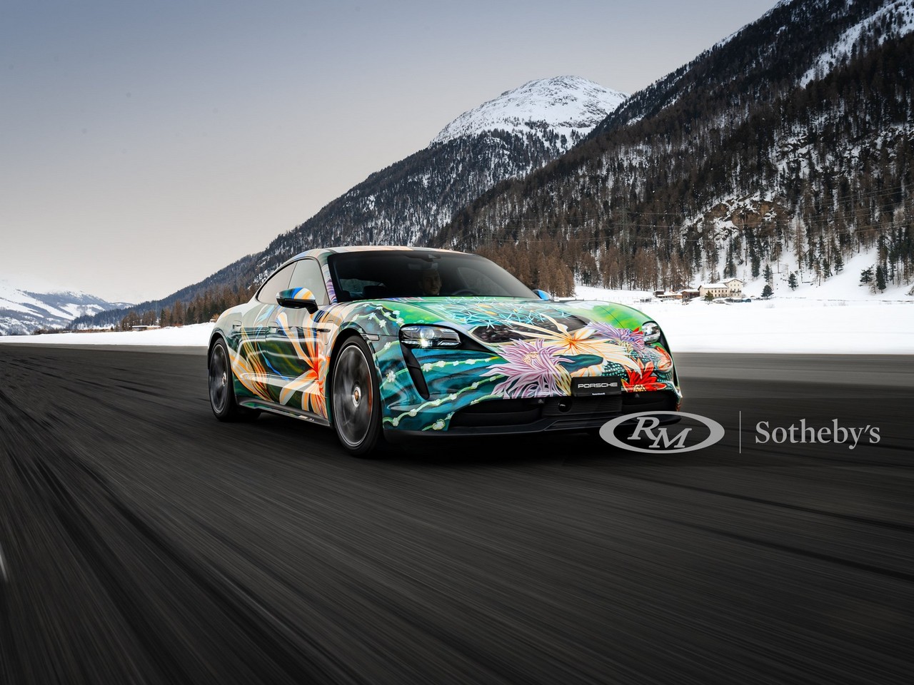 2021 - PORSCHE TAYCAN ART CAR BY RICHARD PHILLIPS, foto 44