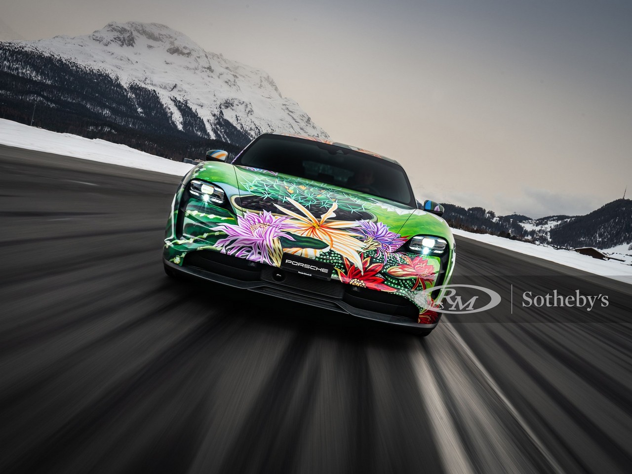 2021 - PORSCHE TAYCAN ART CAR BY RICHARD PHILLIPS, foto 45