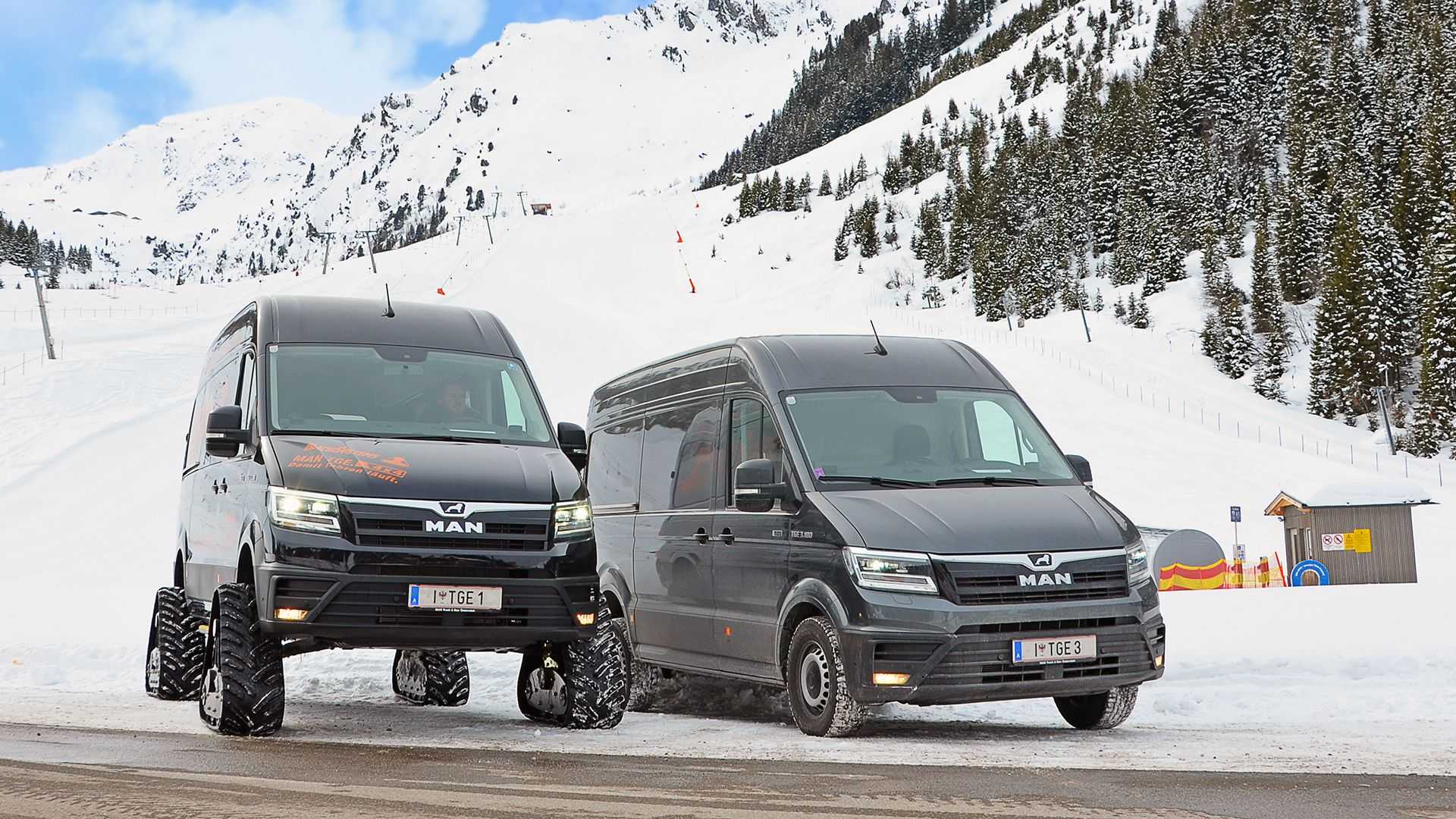 MAN TGE 3.180 4X4 BY TRACK SYSTEMS, foto 1