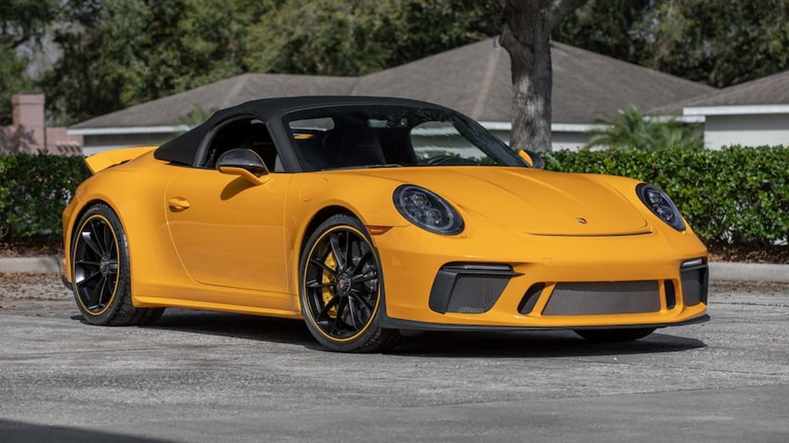 2019 - PORSCHE 911 SPEEDSTER SIGNAL YELLOW, foto 5