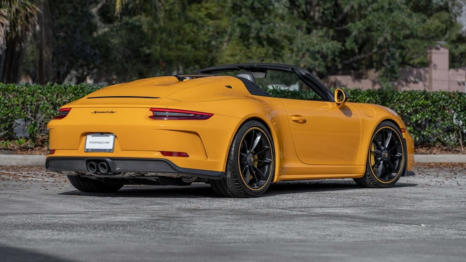2019 - PORSCHE 911 SPEEDSTER SIGNAL YELLOW, foto 3