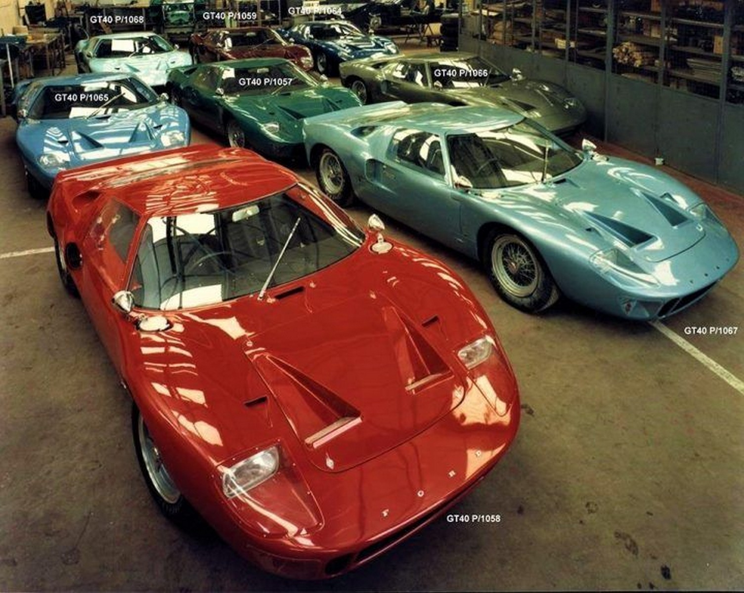 1966 - FORD GT40 MKI WARWICK GREEN, foto 69
