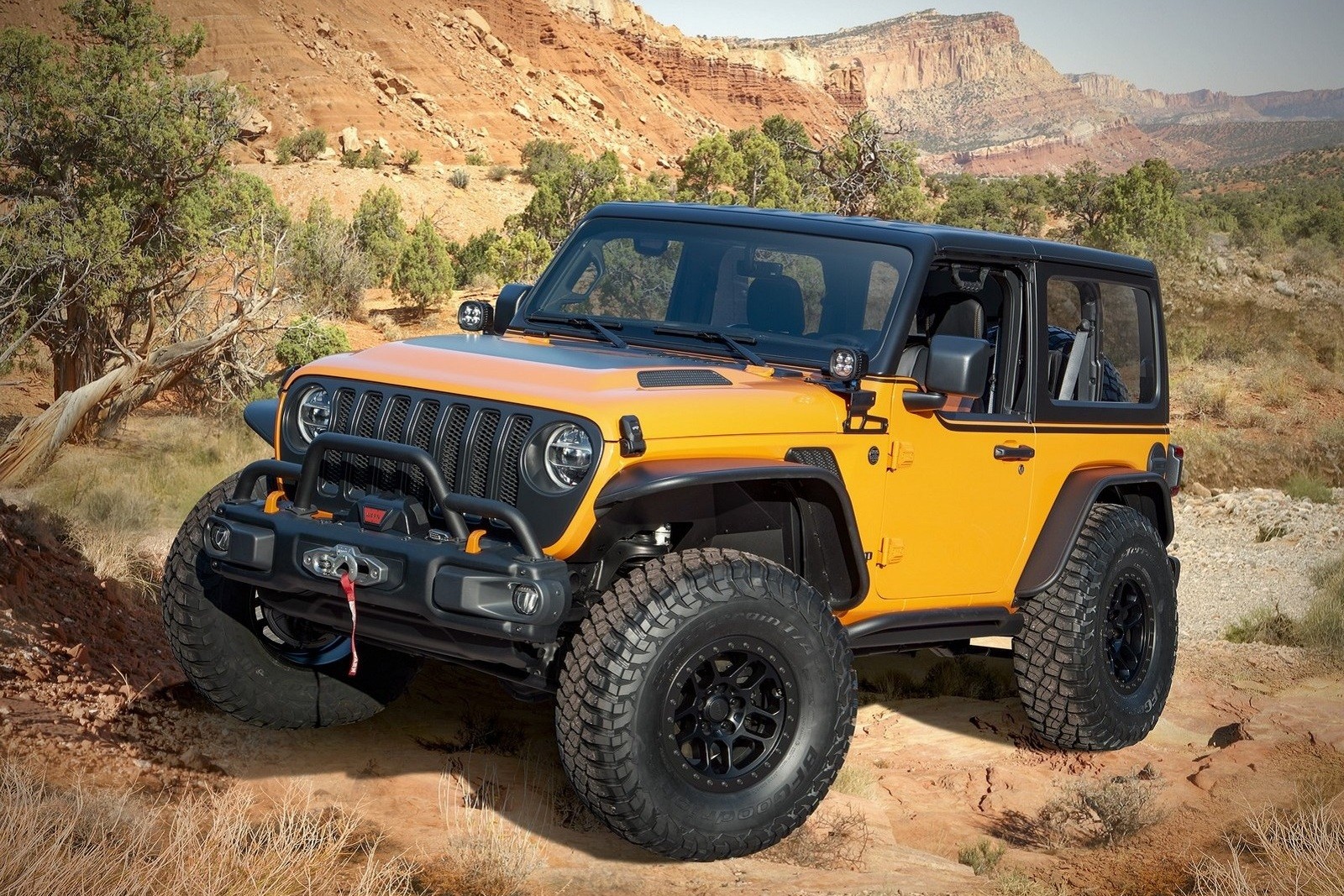 2021 - JEEP WRANGLER ORANGE PEELZ CONCEPT, foto 1
