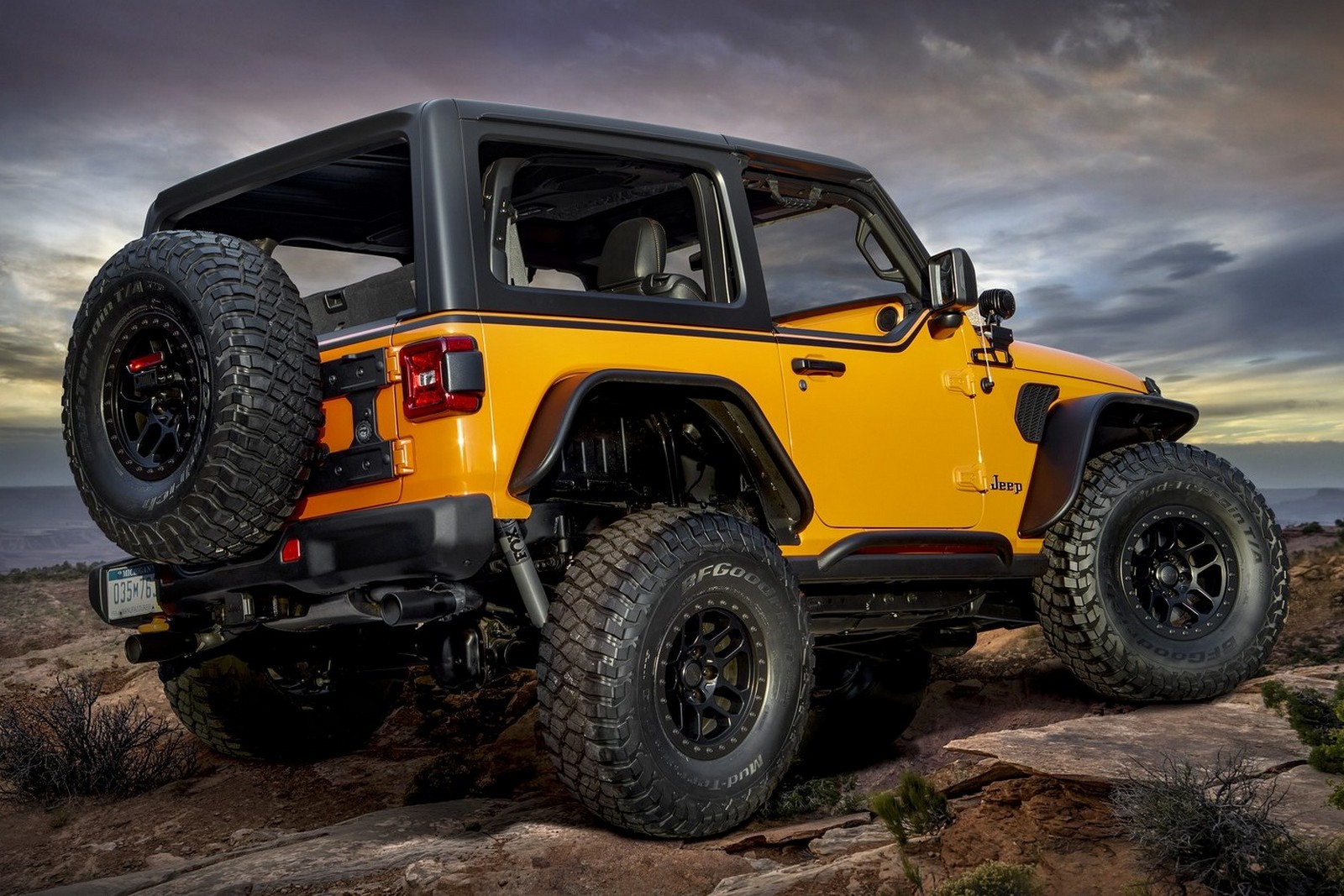 2021 - JEEP WRANGLER ORANGE PEELZ CONCEPT, foto 3