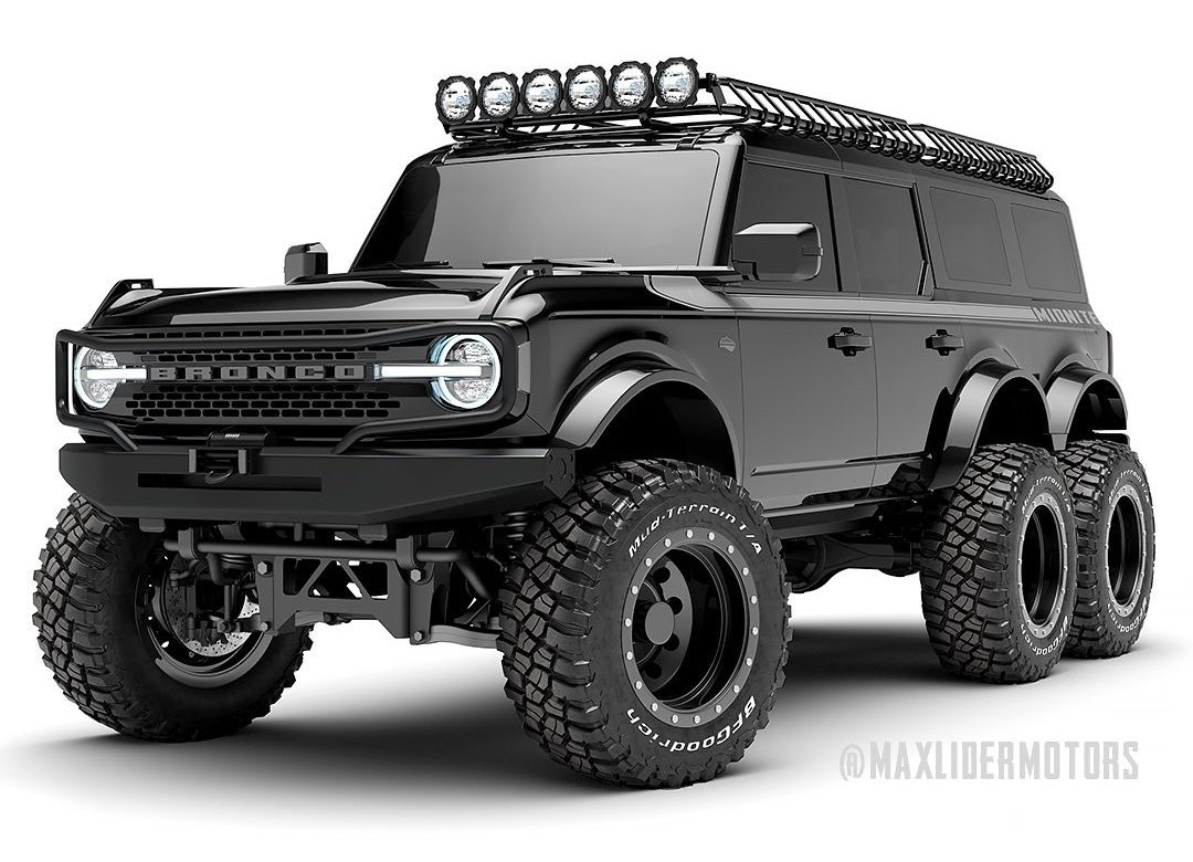 FORD BRONCO 6X6 BY MAXLIDER, foto 1
