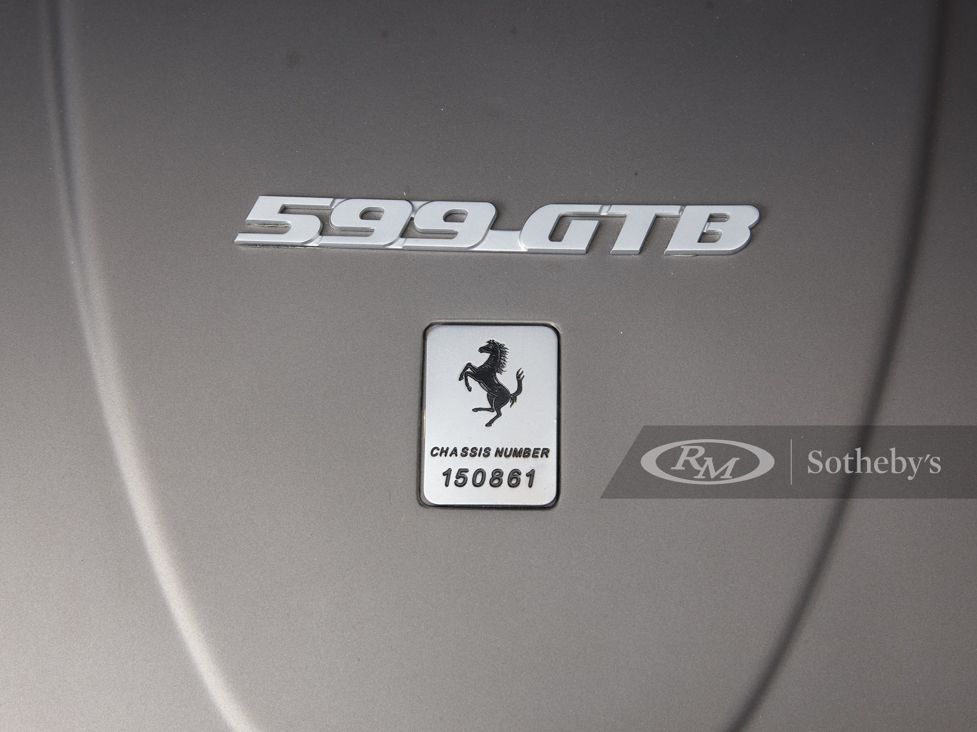FERRARI F599 GTB FIORANO GRIGIO SILVERSTONE, foto 16