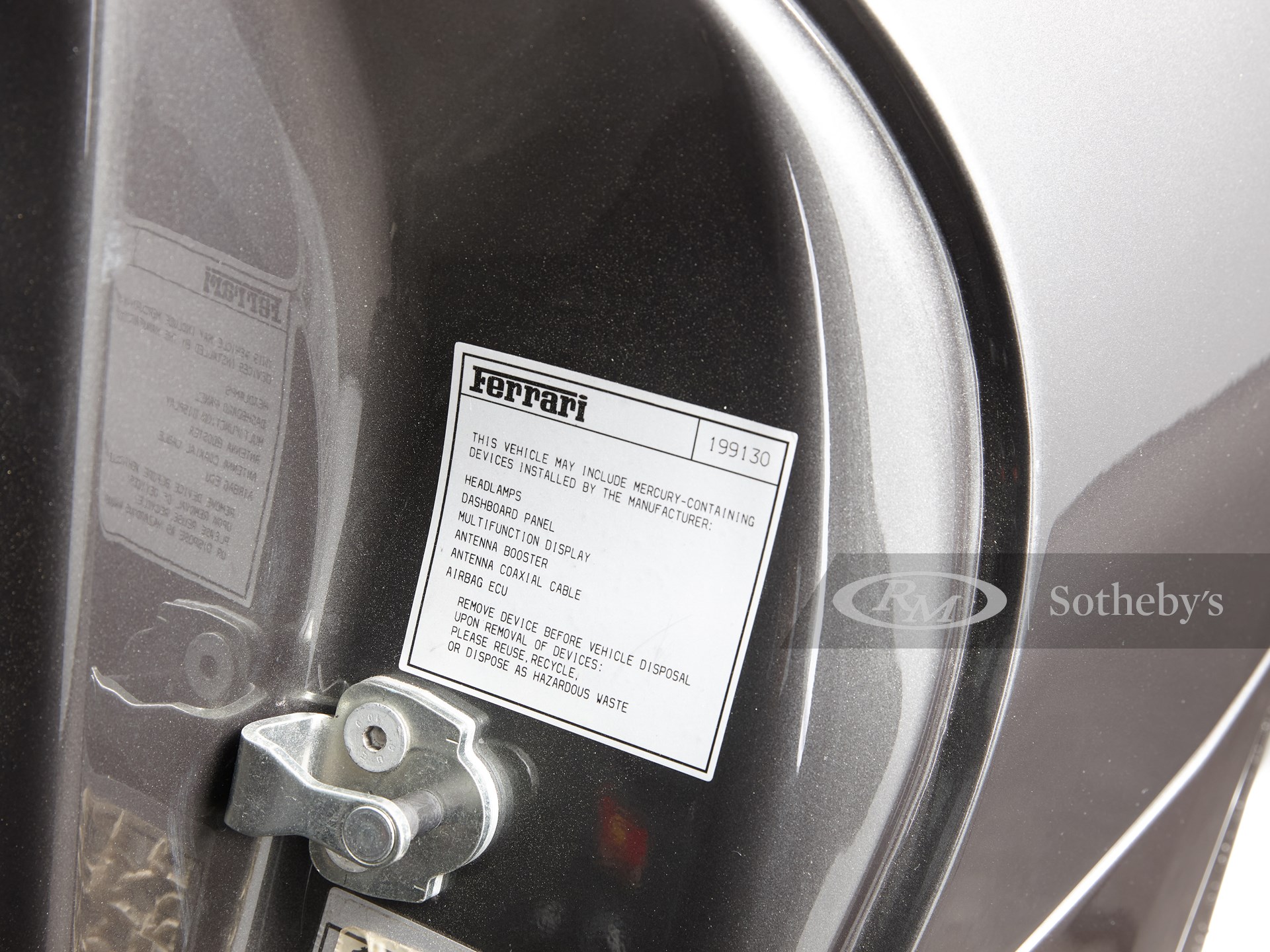 FERRARI F599 GTB FIORANO GRIGIO SILVERSTONE, foto 17