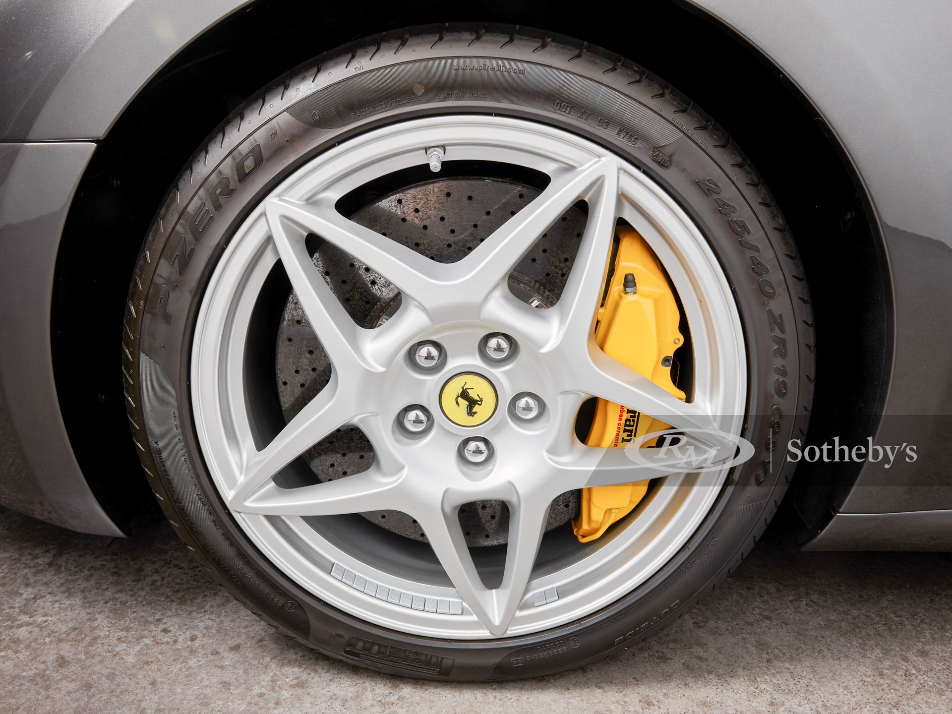 FERRARI F599 GTB FIORANO GRIGIO SILVERSTONE, foto 30