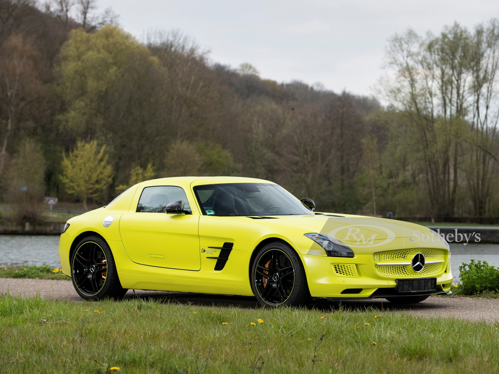 MERCEDES-BENZ SLS AMG ELECTRIC DRIVE GREEN ELECTRIC, foto 1
