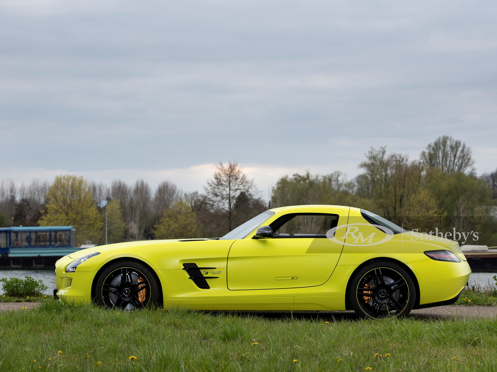 MERCEDES-BENZ SLS AMG ELECTRIC DRIVE GREEN ELECTRIC, foto 3