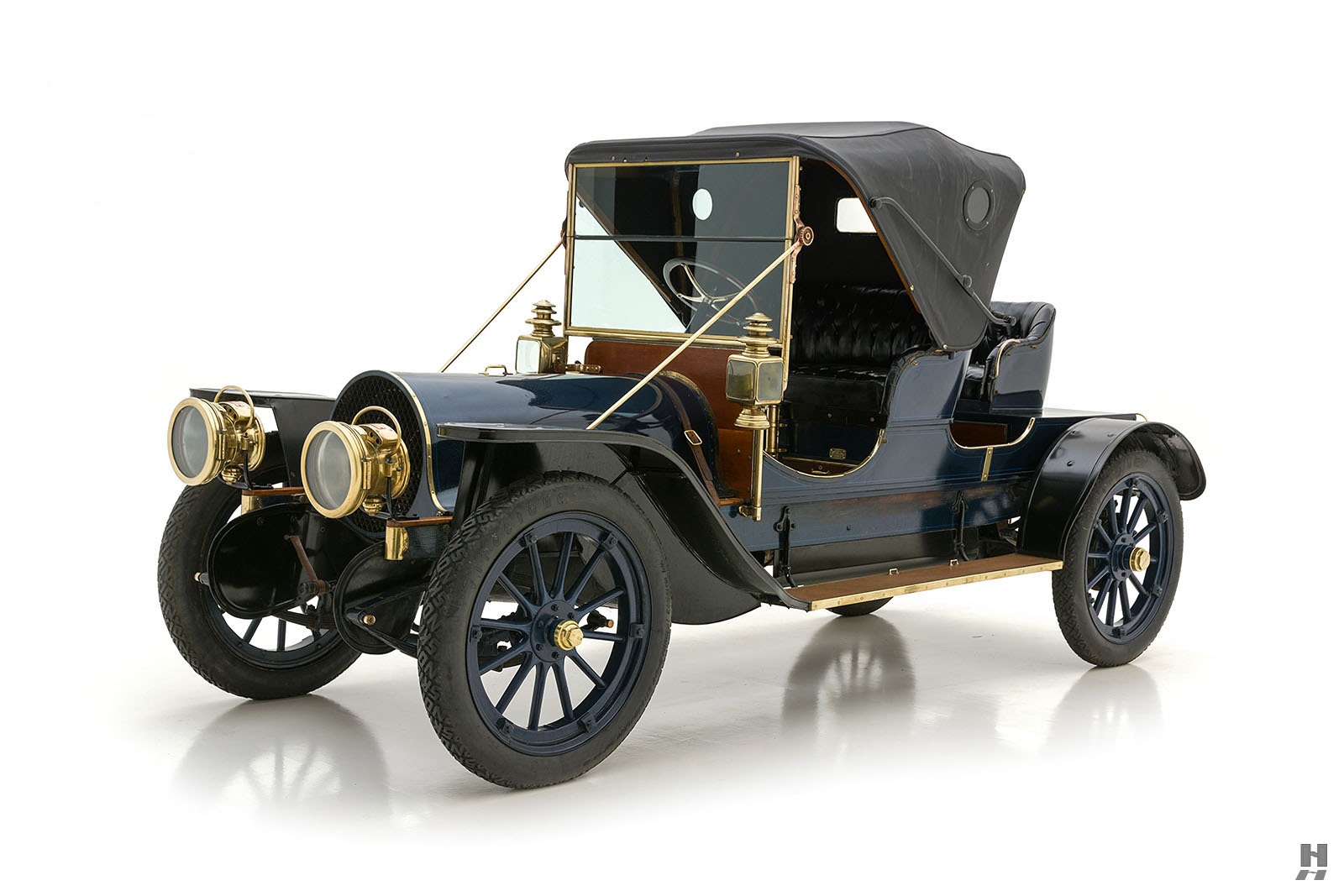 1909 - FRANKLIN MODEL H CAPE TOP RUNABOUT, foto 1