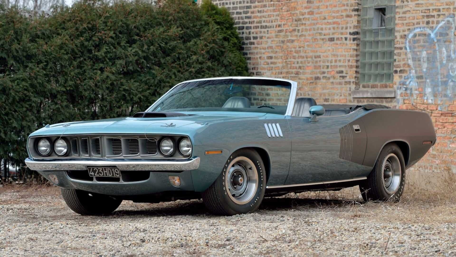 1971 - PLYMOUTH BARRACUDA HEMI CONVERTIBLE, foto 1