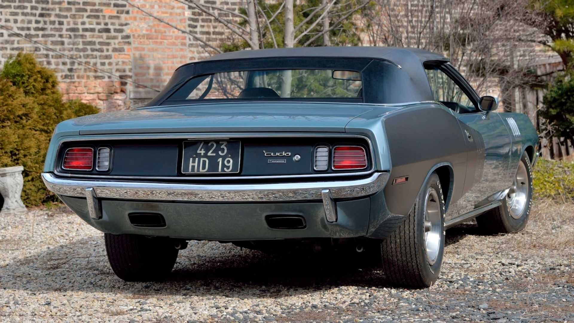 1971 - PLYMOUTH BARRACUDA HEMI CONVERTIBLE, foto 4