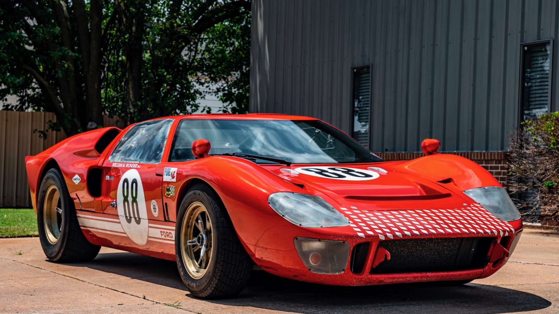 1966 - FORD GT40 REPLICA FORD VS FERRARI, foto 1