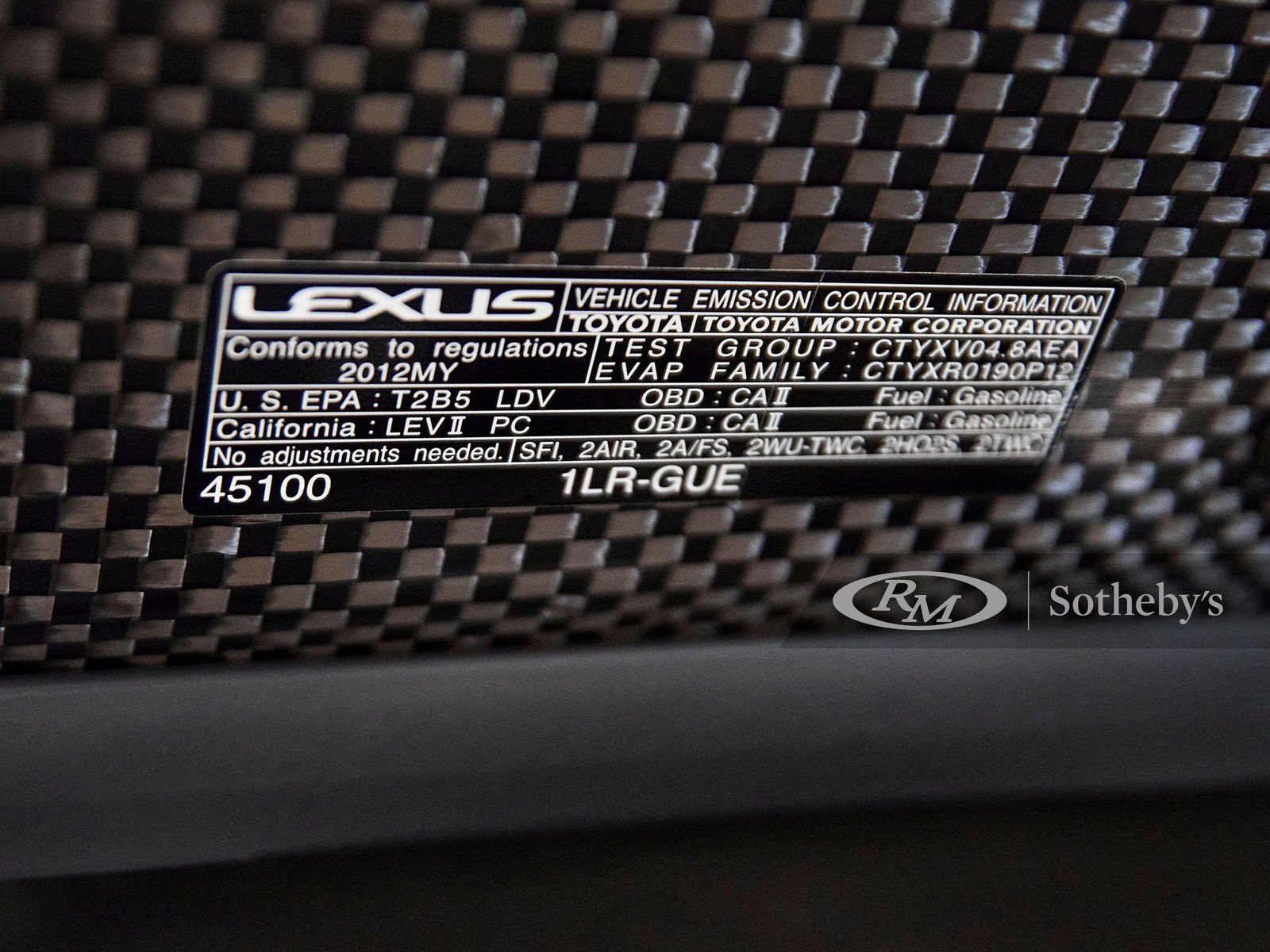 LEXUS LFA NÜRBURGRING PACKAGE, foto 34
