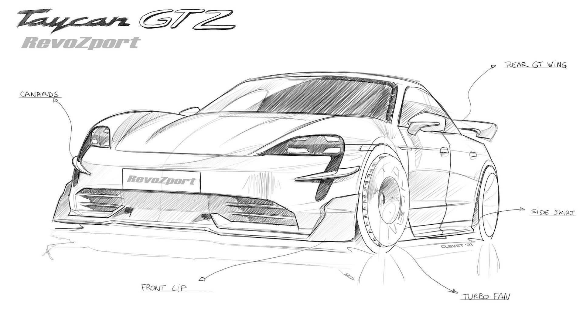 2021 - PORSCHE TAYCAN BY REVOZPORT, foto 9