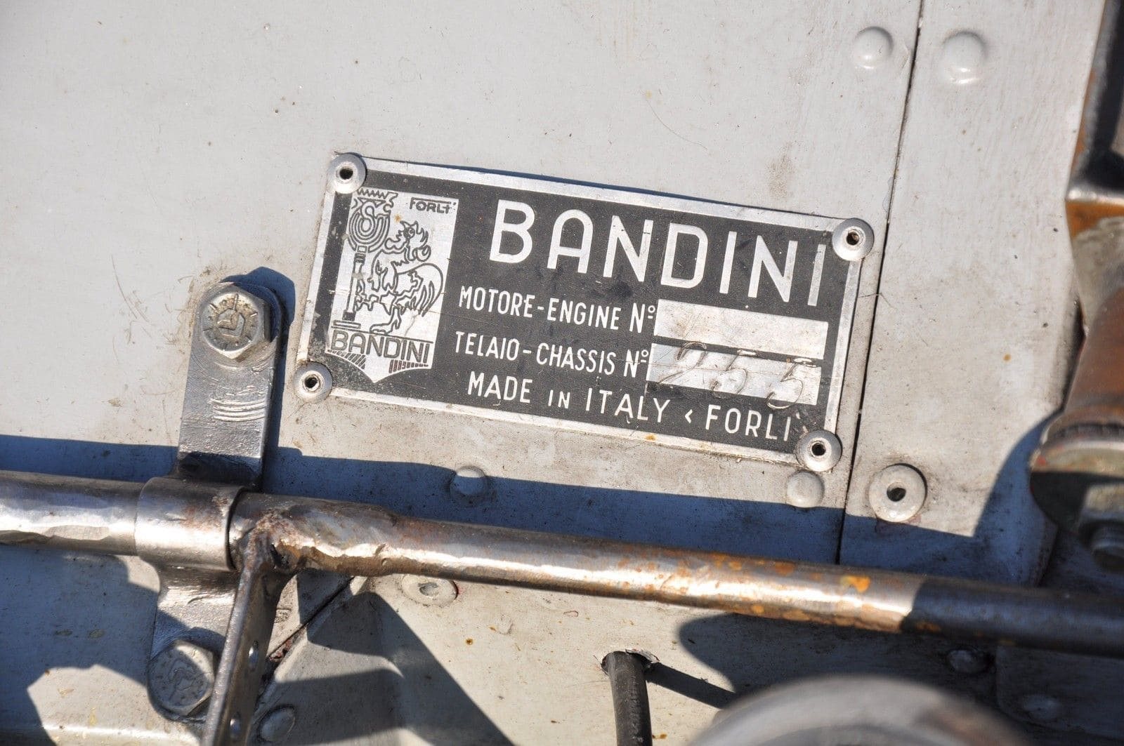 1953 - BANDINI 750 SPORT SILURO SILVER, foto 26
