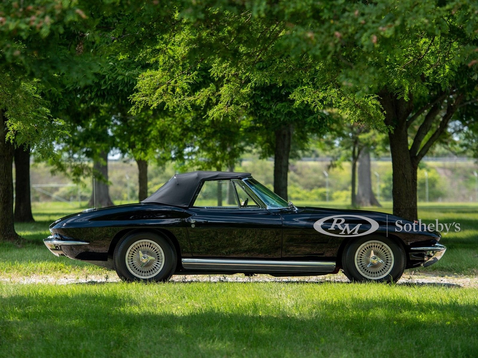 1964 - CHEVROLET CORVETTE CONVERTIBLE TUXEDO BLACK, foto 3