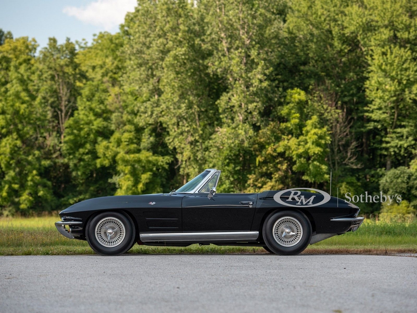1964 - CHEVROLET CORVETTE CONVERTIBLE TUXEDO BLACK, foto 8