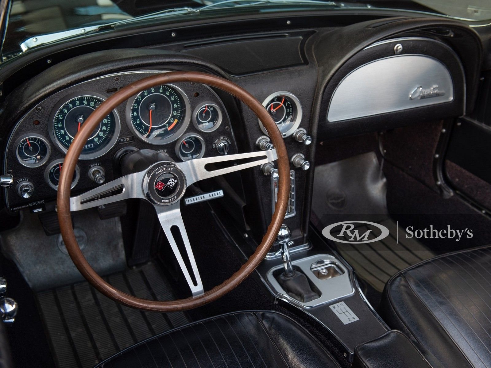 1964 - CHEVROLET CORVETTE CONVERTIBLE TUXEDO BLACK, foto 9