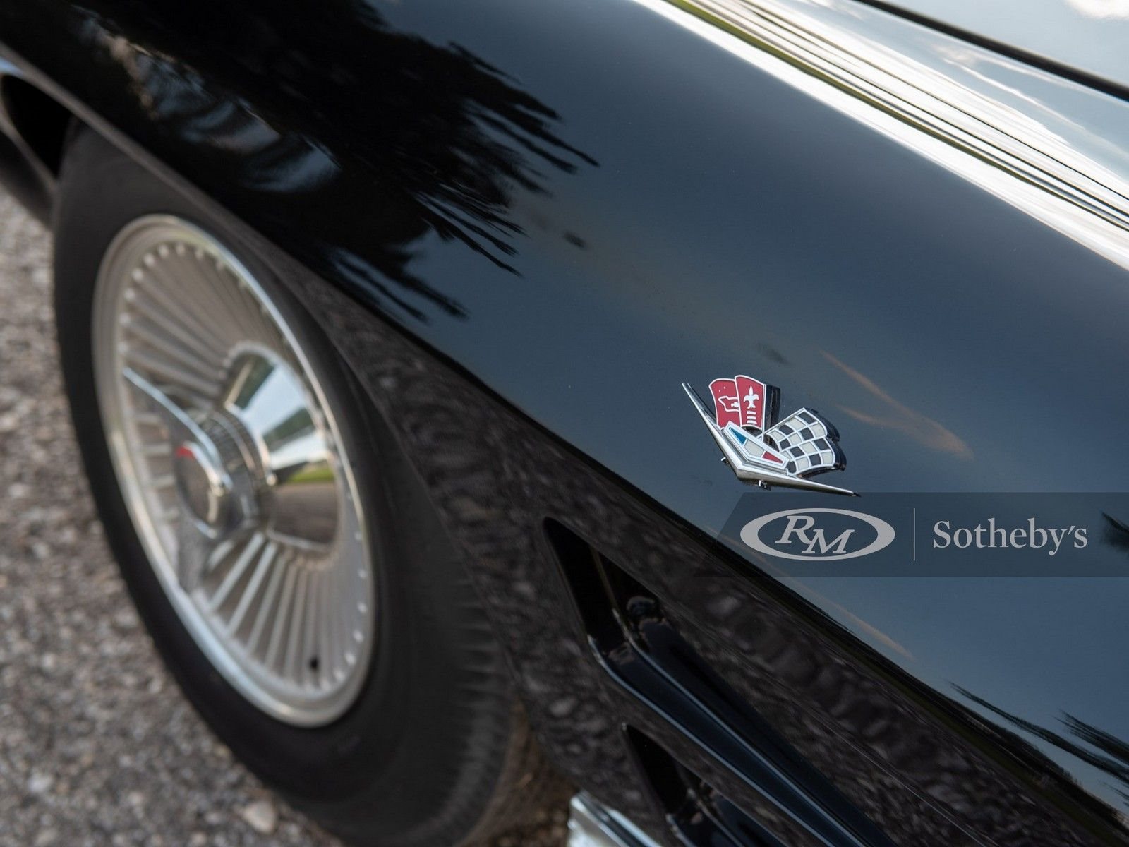1964 - CHEVROLET CORVETTE CONVERTIBLE TUXEDO BLACK, foto 25